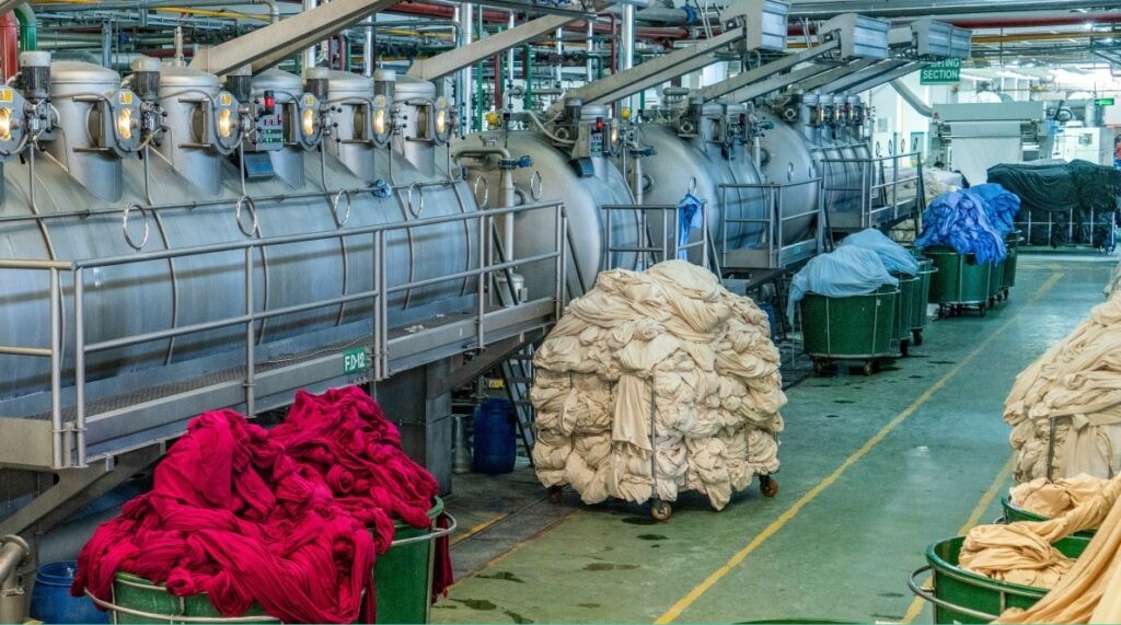 Dyeing ERP Manufacturing Background