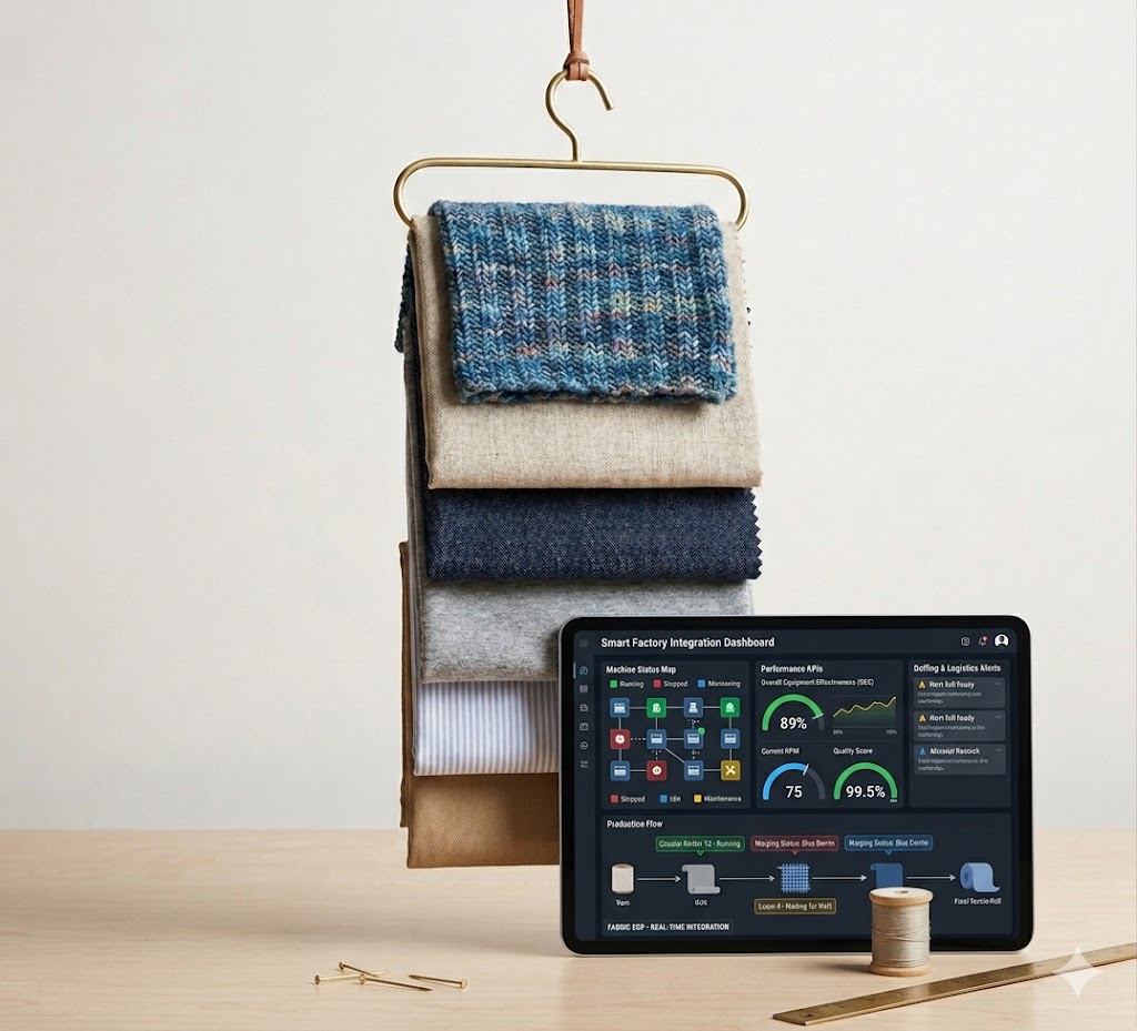Knitting & Weaving ERP - Weigh Scale & AI Insights