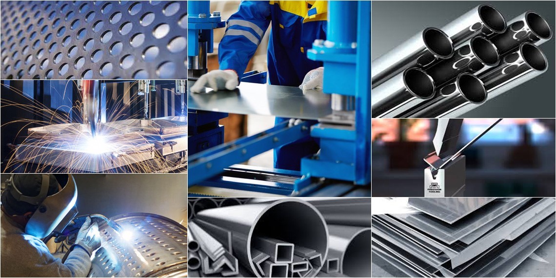 Sheet Metal Works ERP Manufacturing Background